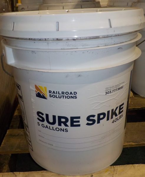 Railroad Tools and Solutions, Inc. | SURE SPIKE POWDERED SPIKE HOLE ...