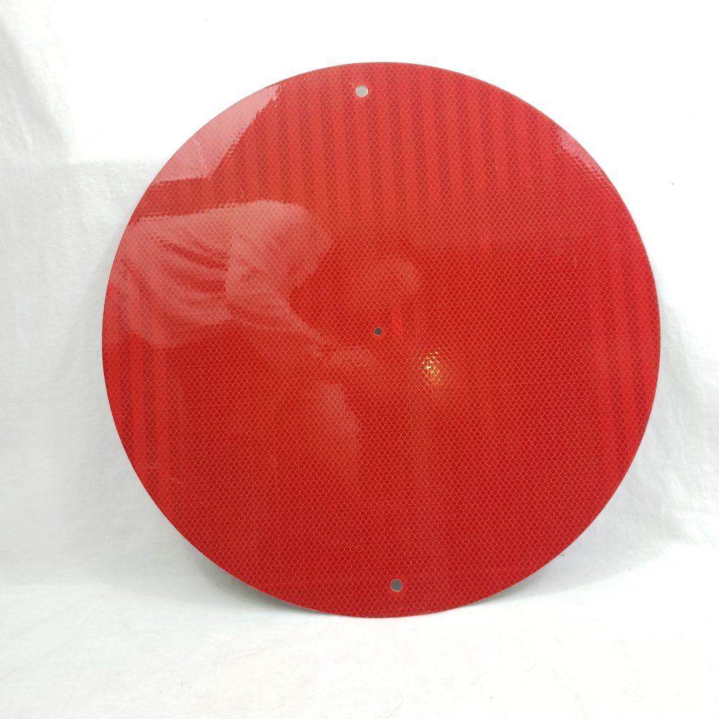 Railroad Tools and Solutions, Inc. RED 18" ROUND SIGNAL FLAG