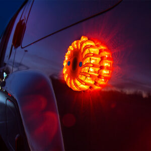 FLASHING RECHARGEABLE MAGNETIC LIGHT:   WITH CHARGER - Image 3