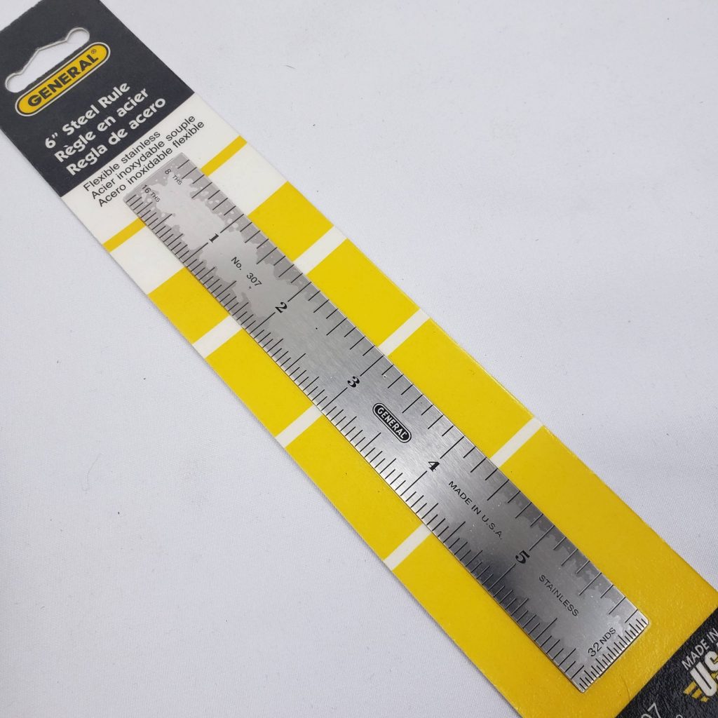 Railroad Tools and Solutions, Inc. | RULER, 6” STAINLESS STEEL