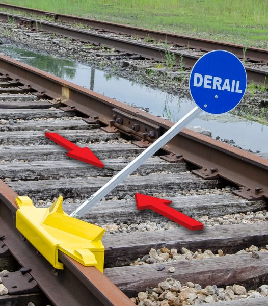 Railroad Tools and Solutions, Inc. PORTABLE BI DIRECTIONAL DERAIL