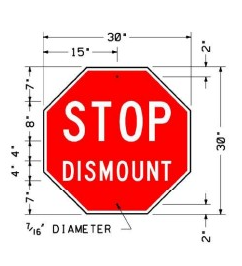 STOP DISMOUNT